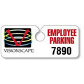 Hidden Hang Tag Parking Permit (.020" Deluxe Plastic 4-Color Process)